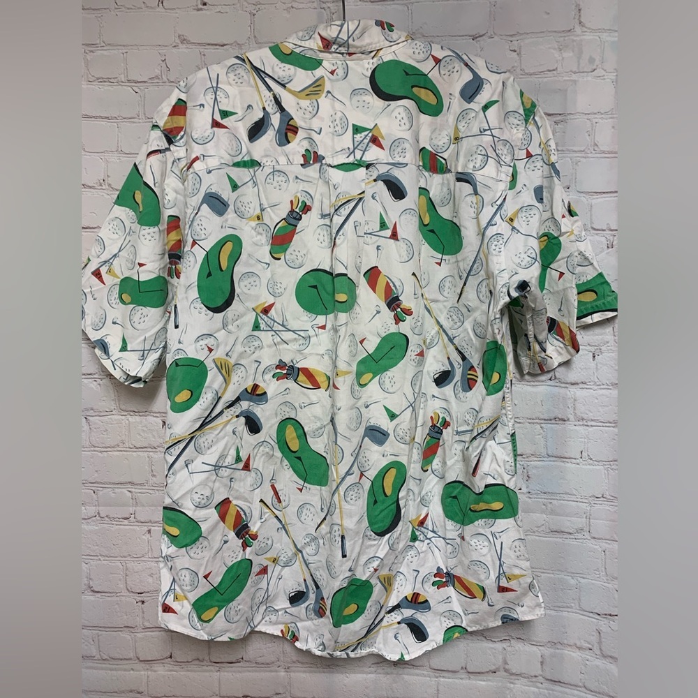 Vintage RARE Cotton Brothers Golf ⛳️ Ball Shirt Size L USA - Picture 4 of 4